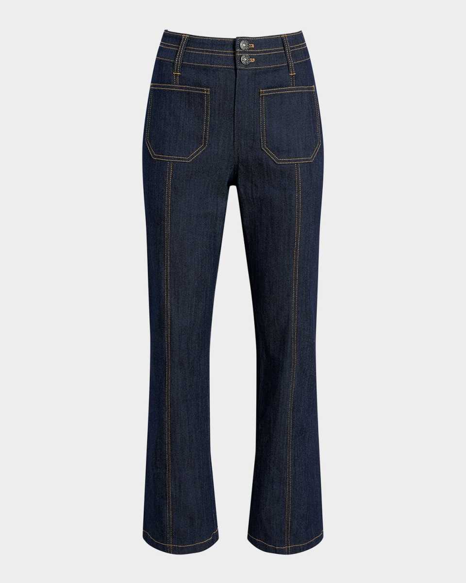 Dorothea Denim Patch Pocket Pants
